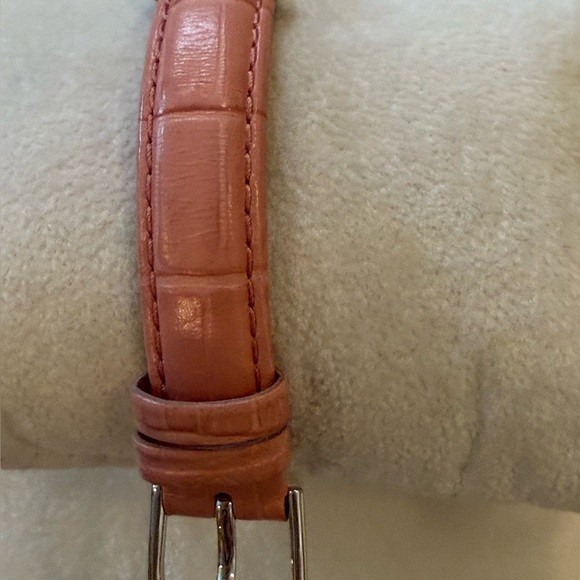 Honora Pink Leather & Pearl Bracelet – Genuine Leather, Silver Accents - EUC - Picture 9 of 13